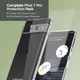 Прозрачный чехол + защитная пленка для Google Pixel 7 Pro Case-Mate Tough - изображение 8