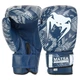 Перчатки боксерские на липучке Matsa Training 0033 4 унции Blue-White - изображение 1