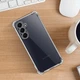 Чехол Fiji Proof для Samsung Galaxy A35 5G (A356) прозрачный бампер с усиленными бортами Transparent - изображение 2