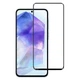 Защитное стекло LUX для Samsung Galaxy A55 5G (A556) полная проклейка черный - изображение 1
