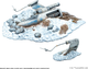 Zestaw akcesoriów do gry planszowej Atomic Mass Games Star Wars Legion Crashed X-Wing Battlefield Expansion (0841333117368) - obraz 2