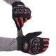 Мотоперчатки Zelart SP-Sport SC-06 L Черный/Красный - изображение 4