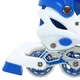 Роликові ковзани розсувні із захистом та шоломом Power Supers 9456 розмір 35-38 Blue-White - зображення 6