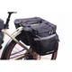 Велобаул с карманом для велошлема Tactical Extreme CRUISE 50L BLACK - изображение 8