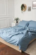 Комплект постельного белья Moon&Star Детский 110х140 наволочки 2х50х70 Ultramarine Satin Stripe (MS-830000195) - изображение 6