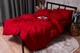 Комплект постельного белья Moon&Star Satin Stripe «Stripe Red» Детский 110х140 наволочки 2х50х70 (MS-830000203) - изображение 7