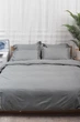 Комплект постільної білизни Moon&Star Satin Stripe «Stripe Gray» Дитячий 110х140 наволочки 2х50х70 (MS-830000211) - зображення 1