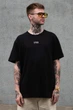 Чоловіча Оверсайз Футболка З Принтом Without 1702 Black L/XL (8049242) - изображение 1