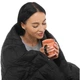 Одеяло мультифункциональное 3в1 CAMPING MULTIFUNCTIONAL PUFFY BLANKET 4Monster C-PBF-140 черный - изображение 3
