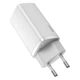 Мережевий зарядний пристрій BASEUS GaN2 Lite Quick Charger 65W 1USB+1Type-C 5A White - зображення 4