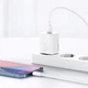 Мережевий зарядний пристрій Baseus 20W Super Si QC 3.0/ PD 3.0 1Type-C 3A White (CCSUP-B02) - зображення 9