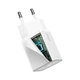 Мережевий зарядний пристрій Baseus 20W Super Si Type-C 3A із кабелем Type-C to Lightning 1м White - зображення 4