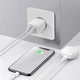 Сетевое зарядное устройство Baseus Compact Charger 2USB 10.5W White (CCXJ010202) - изображение 2