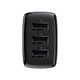 Сетевое зарядное устройство Baseus Compact Charger 3USB 17W EU Black (CCXJ020101) - изображение 4