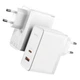 Мережевий зарядний пристрій BASEUS GaN5 Pro Fast Charger 100W 1USB+1Type-C 5A White - зображення 5