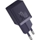 Мережевий зарядний пристрій BASEUS 30W GaN5 Fast Charger 1C Purple (CCGN070705) - зображення 1
