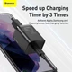 Сетевое зарядное устройство Baseus 25W 1Type-C Super Si Quick Charger QC3.0+PD3.0 3A Black - изображение 10