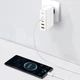 Мережевий зарядний пристрій BASEUS GaN2 Pro Fast Charger 100W 2USB+2Type-C 5A White - зображення 7