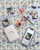 Цифровая фотокамера - брелок Fujifilm INSTAX Pal / прозрачный чехол Milky White камера для принтера Link, Liplay, Evo - изображение 4