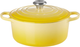 Brytfanna żeliwna z pokrywką Le Creuset Signature Roaster Round Yellow Gelb 4.2 l (21177244032430) - obraz 1