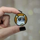 Металлический значок, пин "Grumpy Cat. Сердитый кот" (Знач0132) - изображение 1