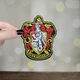 Нашивка, патч "Емблема гуртожитку Ґрифіндор. Гаррі Поттер. Harry Potter" (Наш0193) - зображення 1