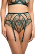 Пояс для панчох Dita von Teese S Зелений (46034-spruce) - зображення 2