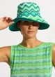 Жіноча панама двостороння Seafolly O/S Зелений (72010-HT-jade) - изображение 3