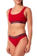 Жіночий комплект білизни Emporio Armani S Червоний (3F225-164758red) - изображение 3