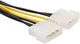 Кабель живлення внутрішній Lucom PCIePower 8p-MoleXx2 M/M 0.15m D=8x2.5mm(62.09.8216) - изображение 3