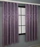 Комплект коротких штор VR-Textil Лен мрамор Pavliani № 1171ш Фиолетовый 130х170 см 2 шт (35-0069) - изображение 3