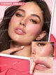Мульті палетка для губ та щік 3 в 1 VERY CHERRY CHEEK & LIP CREAM STACK Pink, 3,96 г - зображення 3