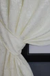 Комплект коротких штор VR-Textil Лен мрамор Pavliani № 1172ш Кремовый 130х170 см 2 шт (35-0068) - изображение 4