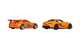 Машинка Premium 2шт Hot Wheels 2021 Toyota GR Supra / Toyota Supra Fast & Furious 2-Packs 1:64 HKF54 Orange - зображення 4