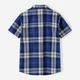 Детская рубашка в клеточку для мальчика Minoti 17SHIRT 1 40851TEN 134-140 см Синяя (5063025290608) - изображение 6