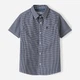 Подростковая рубашка в клеточку для мальчика Minoti 17SHIRT 3 40853TEN 146-152 см Темно-синяя (5063025290844) - изображение 5