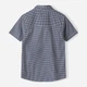 Подростковая рубашка в клеточку для мальчика Minoti 17SHIRT 3 40853TEN 146-152 см Темно-синяя (5063025290844) - изображение 6