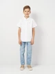 Дитяча сорочка для хлопчика Minoti 17SHIRT 25 40873JNR 92-98 см Біла (5063025292589) - зображення 2