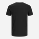 Футболка хлопковая длинная мужская Jack & Jones 12151955 M Черная (5714487087984) - изображение 8