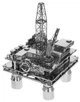 Коллекционная модель-конструктор Metal Time Treasure Finder Механическая нефтяная платформа (MT008) - изображение 1