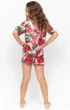 Піжама для дівчинки Cyberjammies Mel 7095 4-5 років/110 см Червоний із принтом кавуна (5051877482319) - изображение 2