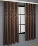 Комплект коротких штор VR-Textil Льон мармур Pavliani № 1173ш 130х170 см 2 шт Коричневий (35-0055) - зображення 3