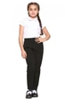 Брюки Regular Fit классические школьные для девочки Smart Start LIDL 357974 110 см (4-5 years) Черный - изображение 2