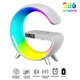 Ночник аккумуляторный с часами G63 Smart Light Sound Machine WHITE - изображение 4