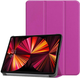 Etui z klapką iLike Tri-Fold Eco-Leather Stand Case do Apple iPad 10.9" Purple (ILK-TRC-A2-PU) - obraz 1