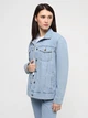 Джинсовая куртка на пуговицах A.G.N.A M/L голубая (AG-12001-LB) - изображение 1
