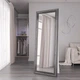 Зеркало напольное 186х76 Серебро патина Black Mirror 8731А-26 в полный рост в спальню прихожую коридор гардероб - изображение 1