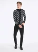 Свитер теплый мужской Colin's CL1061738BLK M Черный (8683197896070) - изображение 3