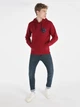 Худи мужское Colin's CL1064582-DPR XL Красное (8683197786838) - изображение 3