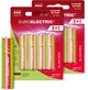 Батарейки щелочные Euroelectric AAA LR03 1.5 V blister 8 шт (BL-AAA-EE(4)(2)) - изображение 1